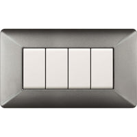 PLACCA EASY MATIX ALLUMINIO NOTTE 4P- 1,0 pz