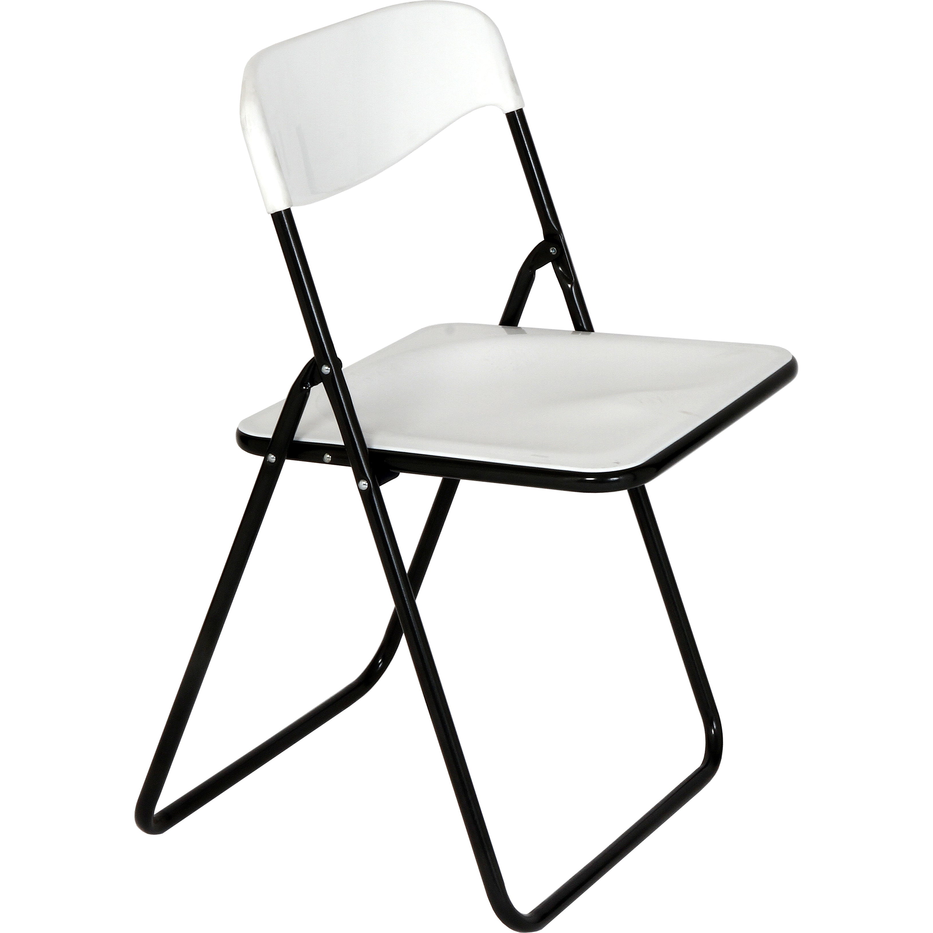 SEDIA PIEGHEVOLE POKER BIANCO- 1,0 pz