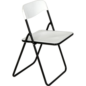 SEDIA PIEGHEVOLE POKER BIANCO- 1,0 pz