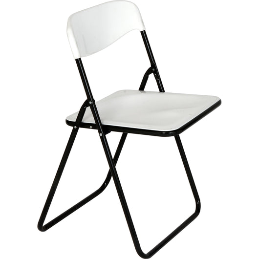 SEDIA PIEGHEVOLE POKER BIANCO- 1,0 pz