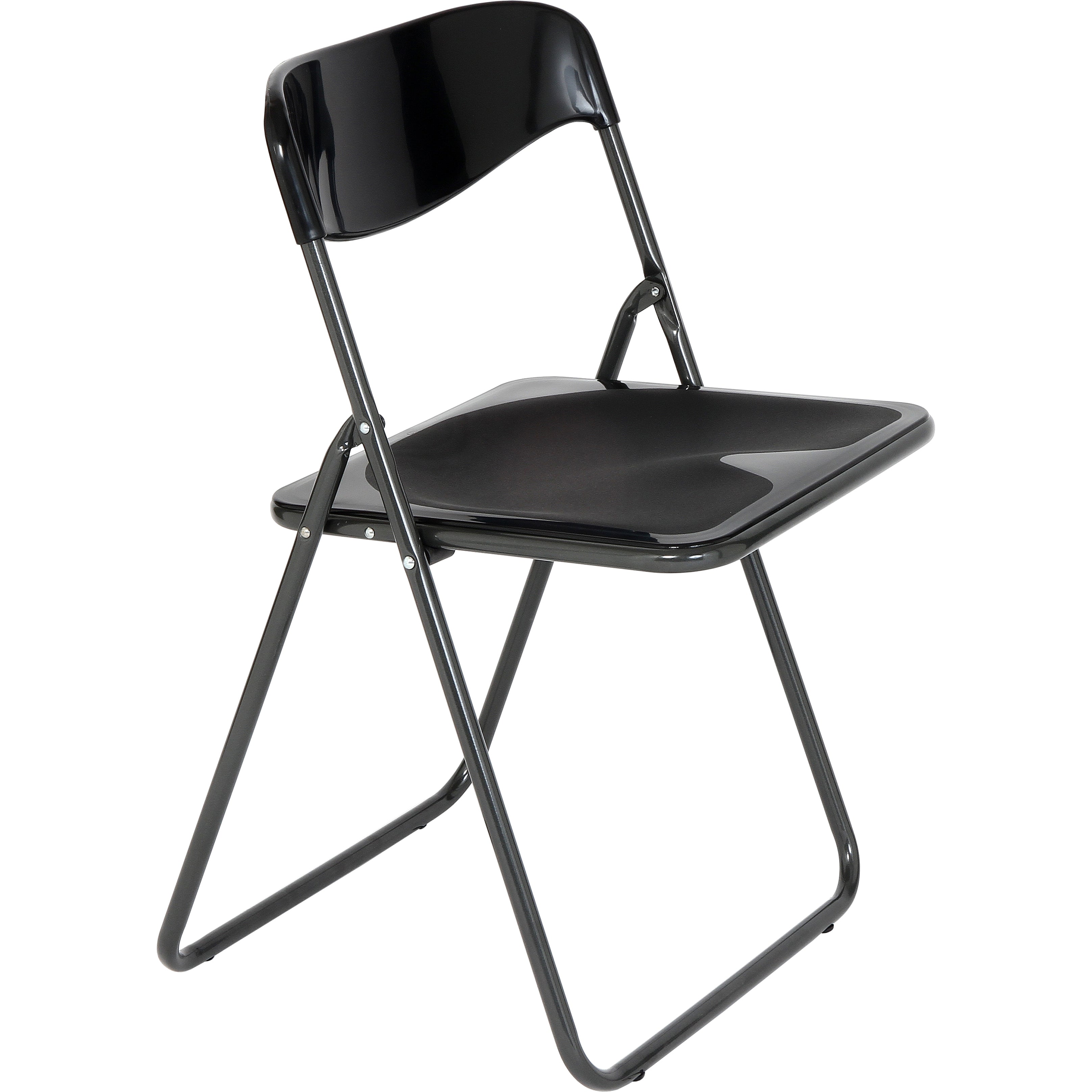 SEDIA PIEGHEVOLE POKER NERO- 1,0 pz