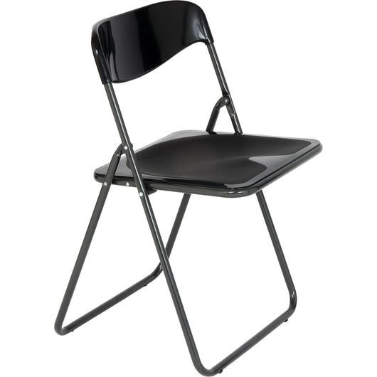 SEDIA PIEGHEVOLE POKER NERO- 1,0 pz