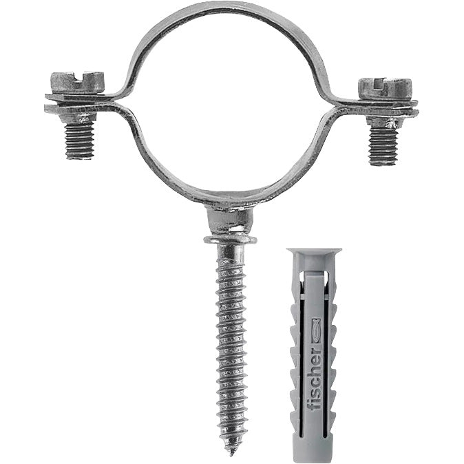 FISCHER 10 COLLARI MM.16 CZV C/VITE + TASSELLO- 1,0 confezione