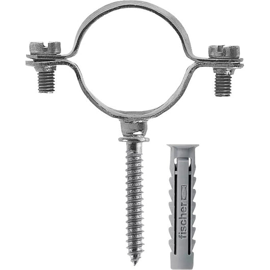 FISCHER 10 COLLARI MM.20 CZV C/VITE + TASSELLO- 1,0 confezione