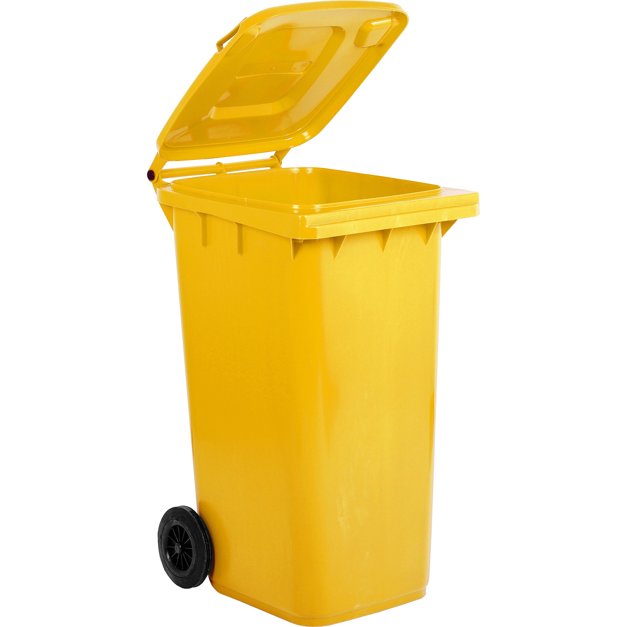 PATTUMIERA 240 L C/RUOTE GIALLO MP- 1,0 pz