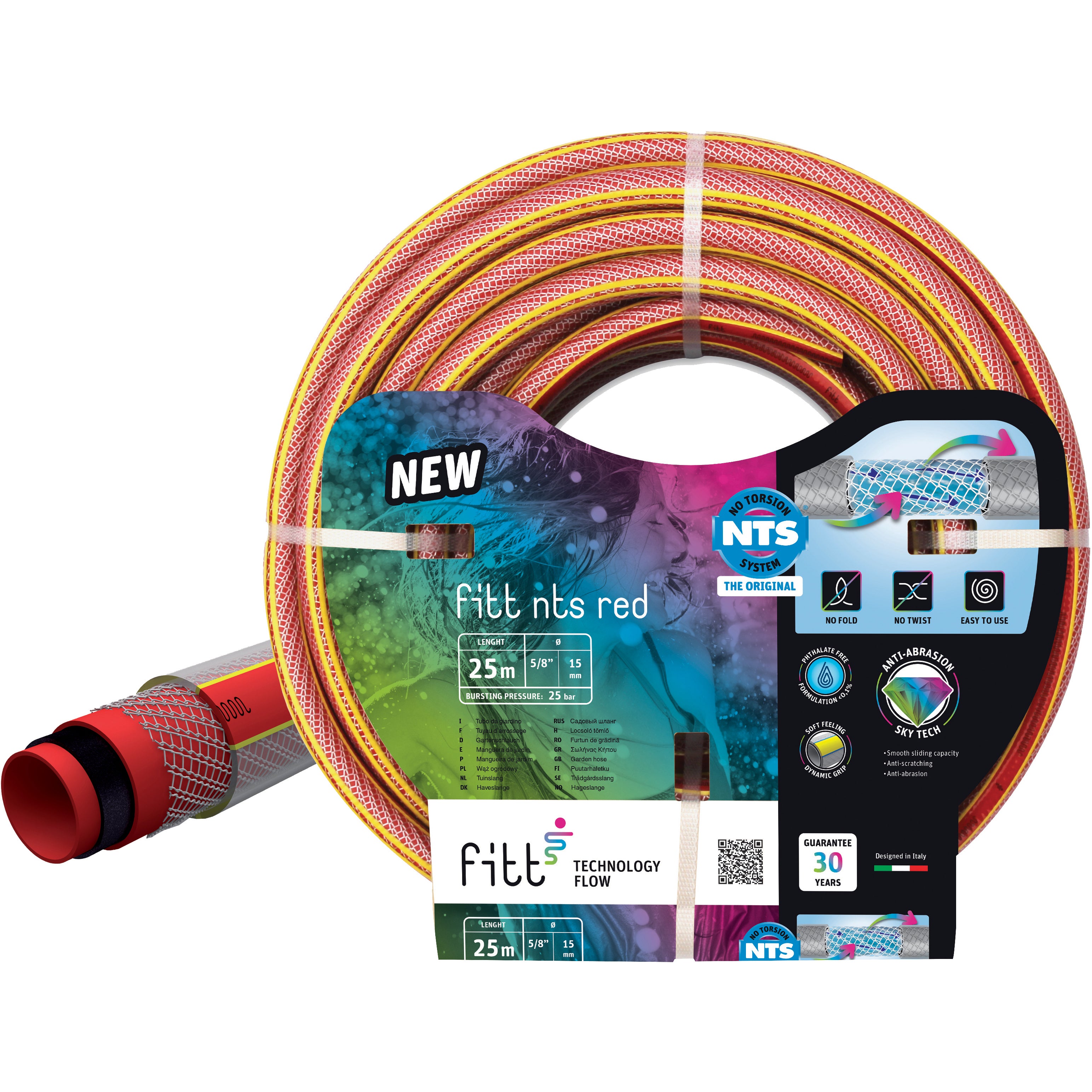 TUBO MAGLIATO NTS RED 3/4 DA 50 M- 1,0 pz