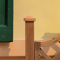 COPRIPALO DIAMANTE IN PINO IMPREGNATO 7X7 CM- 1,0 pz