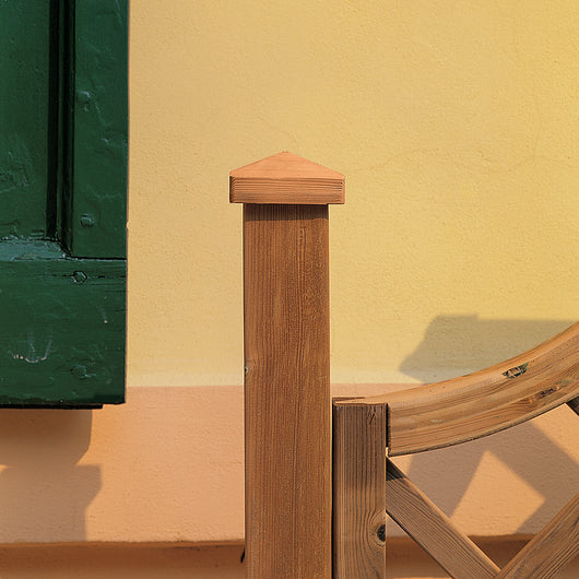 COPRIPALO DIAMANTE IN PINO IMPREGNATO 7X7 CM- 1,0 pz