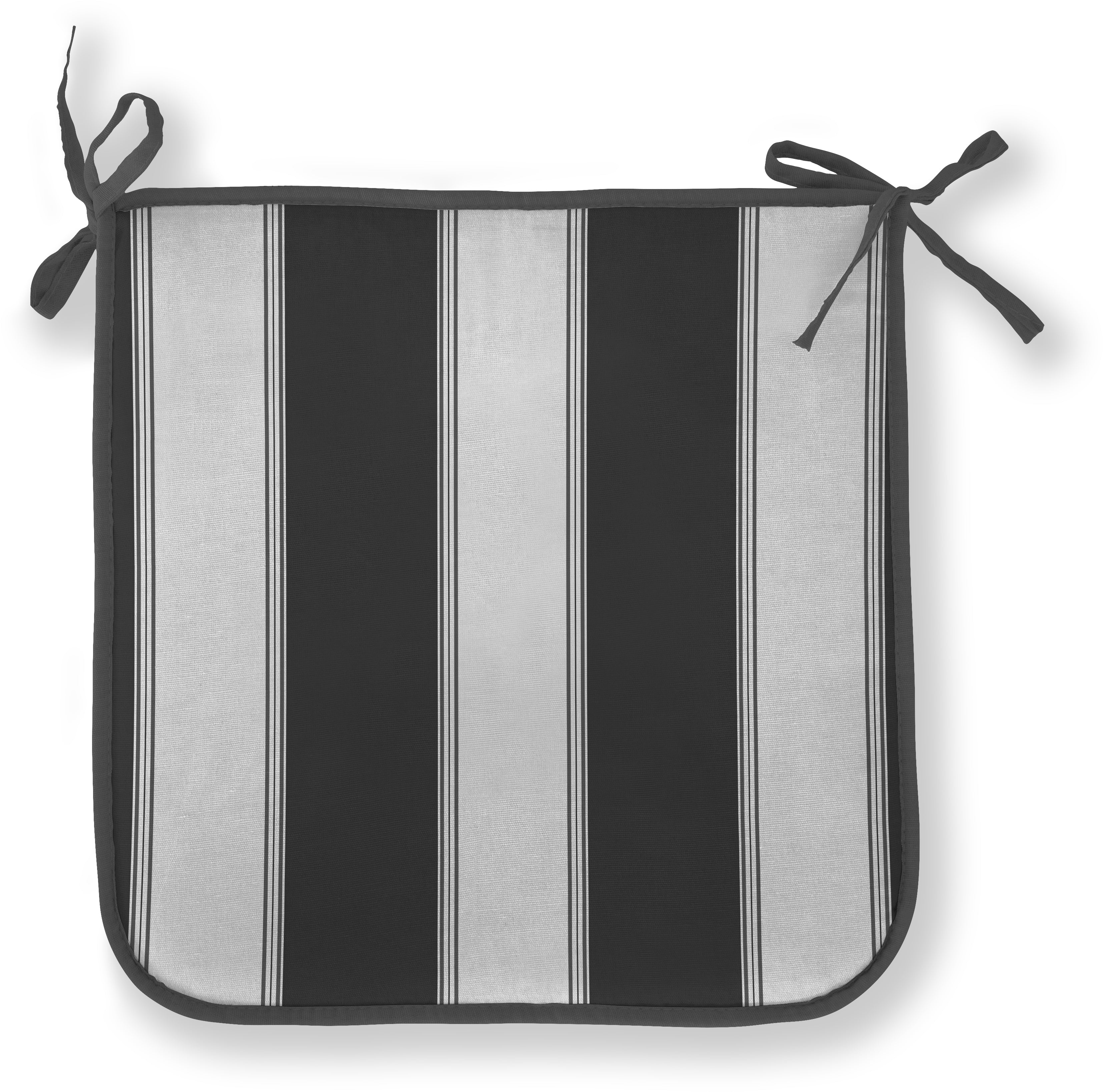 CUSCINO PANAREA CM.39X39X2  RIGATO ANTRACITE- 4,0 pz