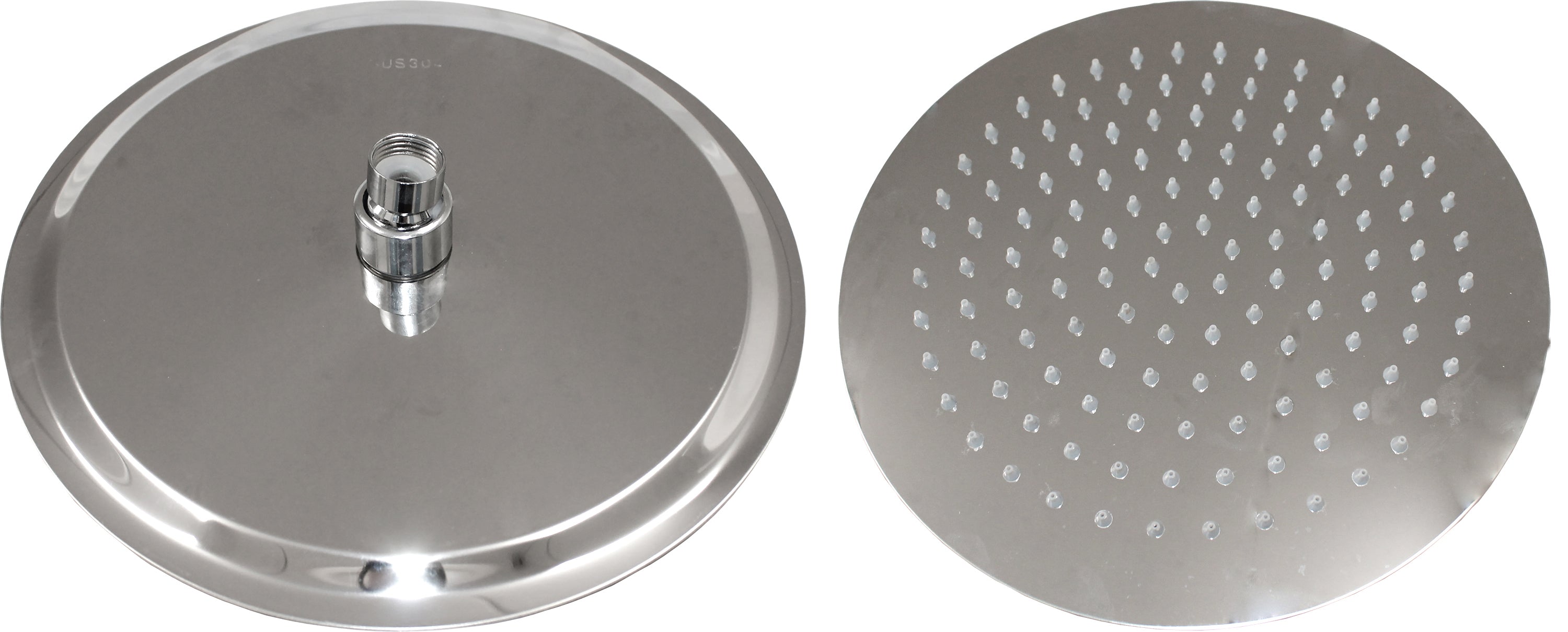 SOFFIONE DOCCIA INOX TONDO D 250 MM- 1,0 pz