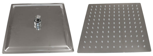 SOFFIONE DOCCIA INOX QUADRO 200X200 MM- 1,0 pz