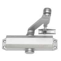 CHIUDIPORTA DC110  CERTIFICATO C/FERMO ARGENTO- 1,0 pz