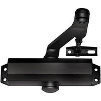 CHIUDIPORTA DC110  CERTIFICATO C/FERMO NERO- 1,0 pz