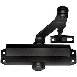 CHIUDIPORTA DC110  CERTIFICATO C/FERMO NERO- 1,0 pz