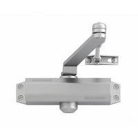 CHIUDIPORTA DC110  CERTIFICATO S/FERMO ARGENTO- 1,0 pz