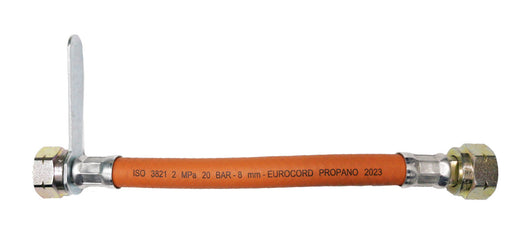 FLESSIBILE P/CENTRALINE GOMMA CM.70 F.F.1/2 GAS- 6,0 pz