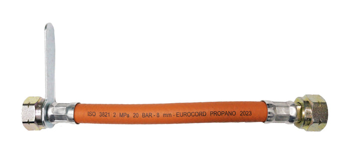 FLESSIBILE P/CENTRALINE GOMMA CM.100 F.F.1/2 GAS- 6,0 pz