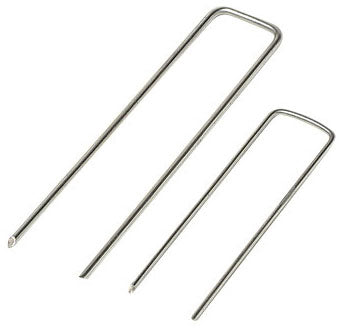 PICCHETTO FERRO 2 PUNTE 3X30X130 PER TELO PACCIAM- 500,0 pz