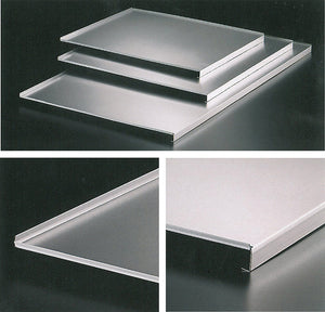 SOTTOLAVELLO ALLUMINIO PER CUCINA 864X510X18 MM- 10,0 pz