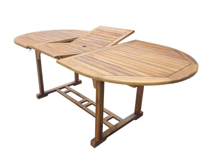 TAVOLO LEGNO ALLUNGABILE CM 200/150X90X75- 1,0 pz