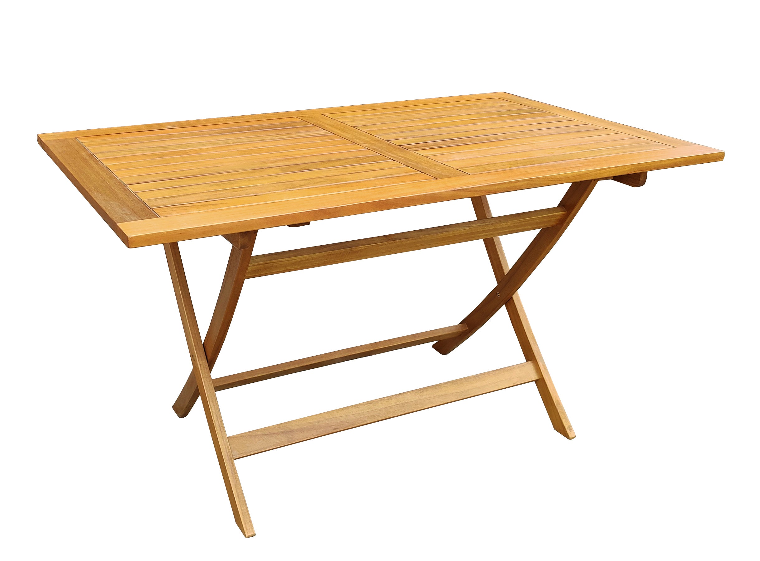 C TAVOLO LEGNO RETTANGOLARE PIEGHEVOLE CM 140X80X72- 1,0 pz