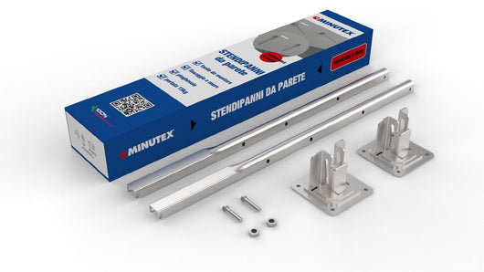 STENDIBIANCHERIA DA MURO RIBALTABILE CONF 2 PZ- 1,0 confezione