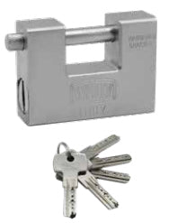 WALLY 300-84S LUCCHETTO MONOBLOCCO 84 MM- 6,0 pz