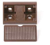 GIUNZIONE ANGOLARE IN PLASTICA MARRONE- 100,0 pz