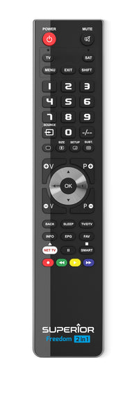 TELECOMANDO TV SUPERIOR UNIVERSALE FREEDOM 2 IN 1- 1,0 pz