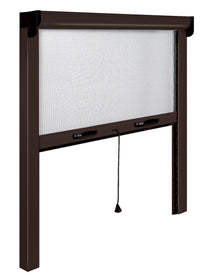 ZANZARIERA IRS OPERA 160X160 CM VERTIC MARRONE- 1,0 pz