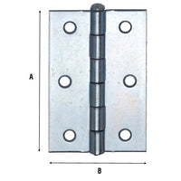 CERNIERA PERNO SFILABILE 840 ALDEGHI 2.3/4 50,0X70- 24,0 pz