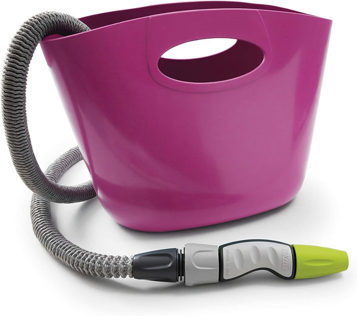 SET TUBO AUTO ESTENSIBILE 15M IN BAG FUCSIA AQUAPOP- 1,0 pz