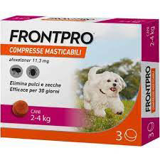 FRONTPRO COMPRESSA MASTICABILE CANI 2 - 4 KG 3 PZ- 1,0 pz