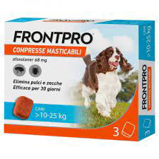 FRONTPRO COMPRESSA MASTICABILE CANI 10-25 KG 3 PZ- 1,0 pz
