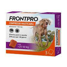FRONTPRO COMPRESSA MASTICABILE CANI 25-50 KG 3 PZ- 1,0 pz