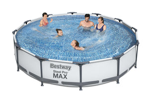 PISCINA C/TELAIO E POMPA D 366XH76 CM 56416 S/SCALA- BESTWAY- 1,0 pz