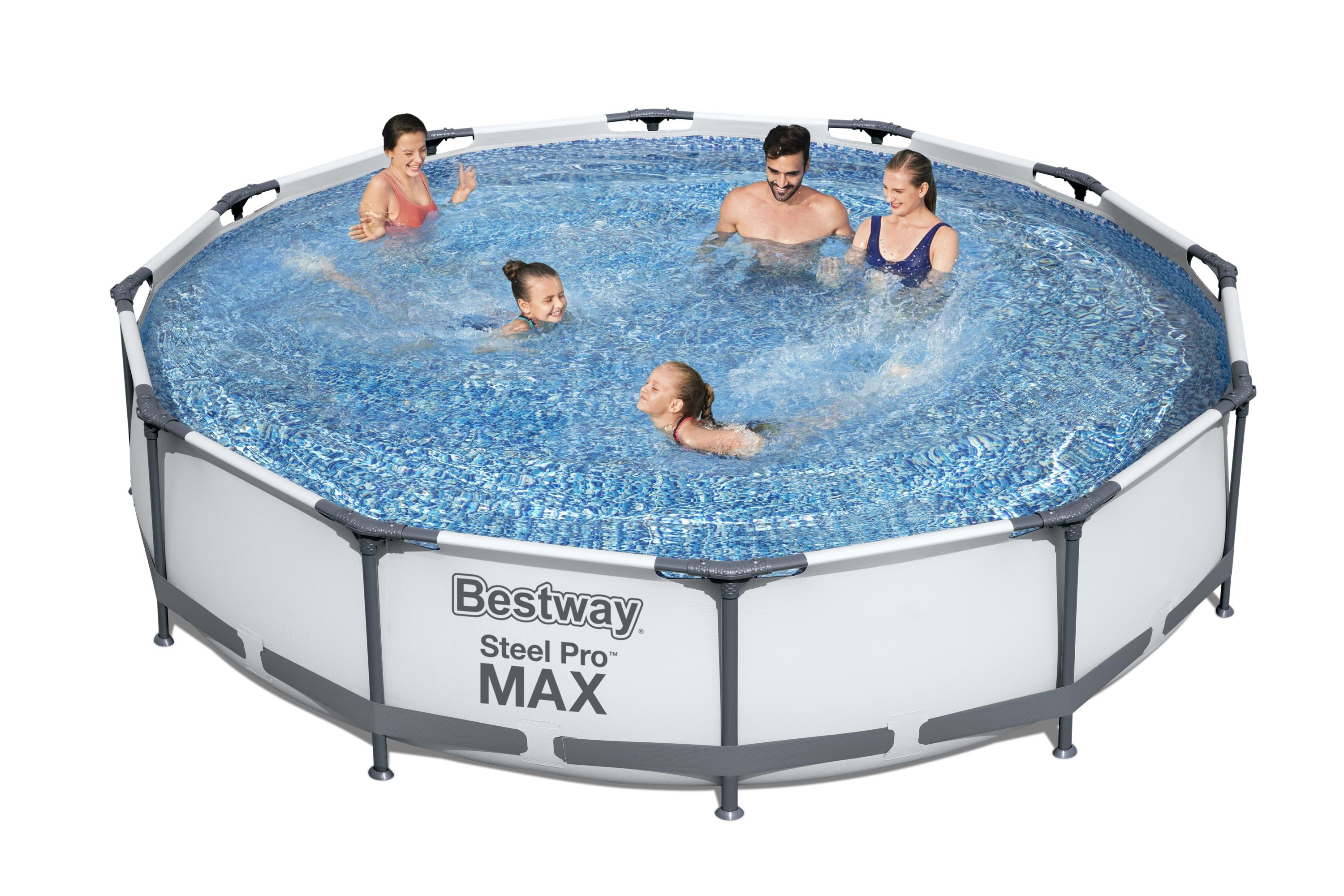 PISCINA C/TELAIO E POMPA D 366XH76 CM 56416 S/SCALA- BESTWAY- 1,0 pz