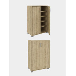 MOBILE BASSO 2A MULTIUSO 90X60X35 CM OLMO- 1,0 pz