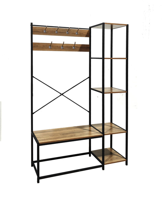 INDUSTRIAL APPENDIABITI METAL/QUERCIA 110X40X180 CM- 1,0 pz