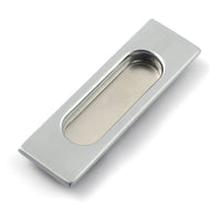 MANIGLIA QUADRA PORTA SCORR C/FORO E SENZA CRO SAT- 1,0 pz