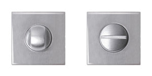 CHIUSURA PRIVACY ROSETTA QUADRATA CROM SAT- 1,0 pz