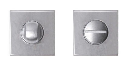 CHIUSURA PRIVACY ROSETTA QUADRATA CROM SAT- 1,0 pz