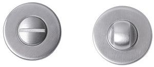 CHIUSURA PRIVACY ROSETTA TONDA CROM SAT- 5,0 pz