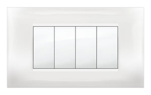 PLACCA MIVIDA PLANA BIANCO 4P- 1,0 pz