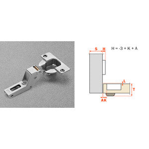 SALICE CERNIERA AUTOMATICA CNA7P99 COLLO 22- 25,0 pz