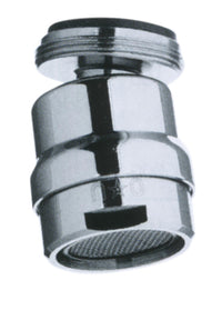 AERATORE CROMATO CON SNODO 24 MM X 1 M- RUBINETTERIE ASSOCIATE- 1,0 pz