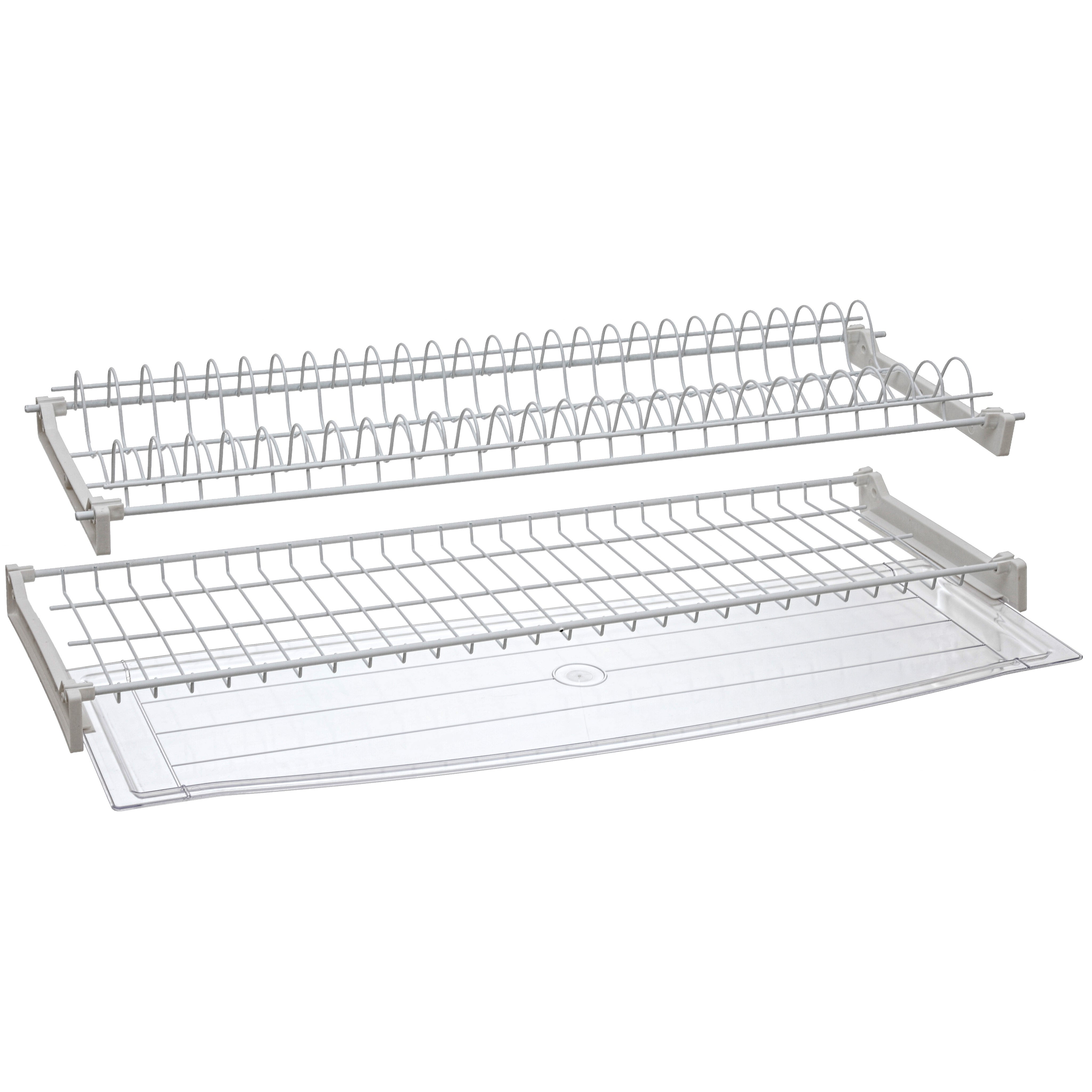 KIT COLAPIATTI ALLUMINIO C/VASCHETTA 86 CM CROMO- 1,0 confezione