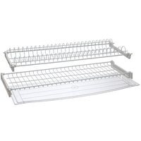 KIT COLAPIATTI ALLUMINIO C/VASCHETTA 86 CM CROMO- 1,0 confezione