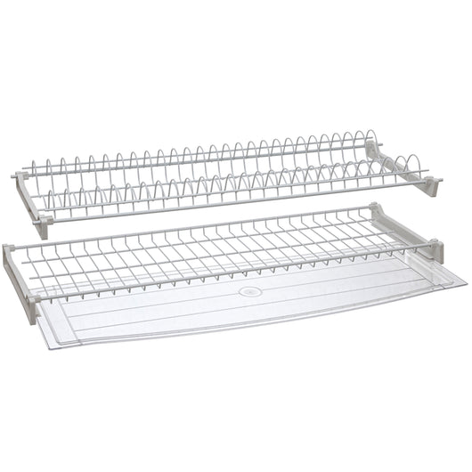 KIT COLAPIATTI ALLUMINIO C/VASCHETTA 86 CM CROMO- 1,0 confezione