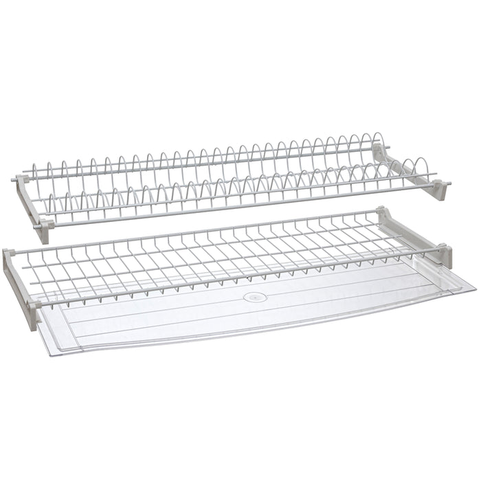 KIT COLAPIATTI ALLUMINIO C/VASCHETTA 86 CM CROMO- 1,0 confezione